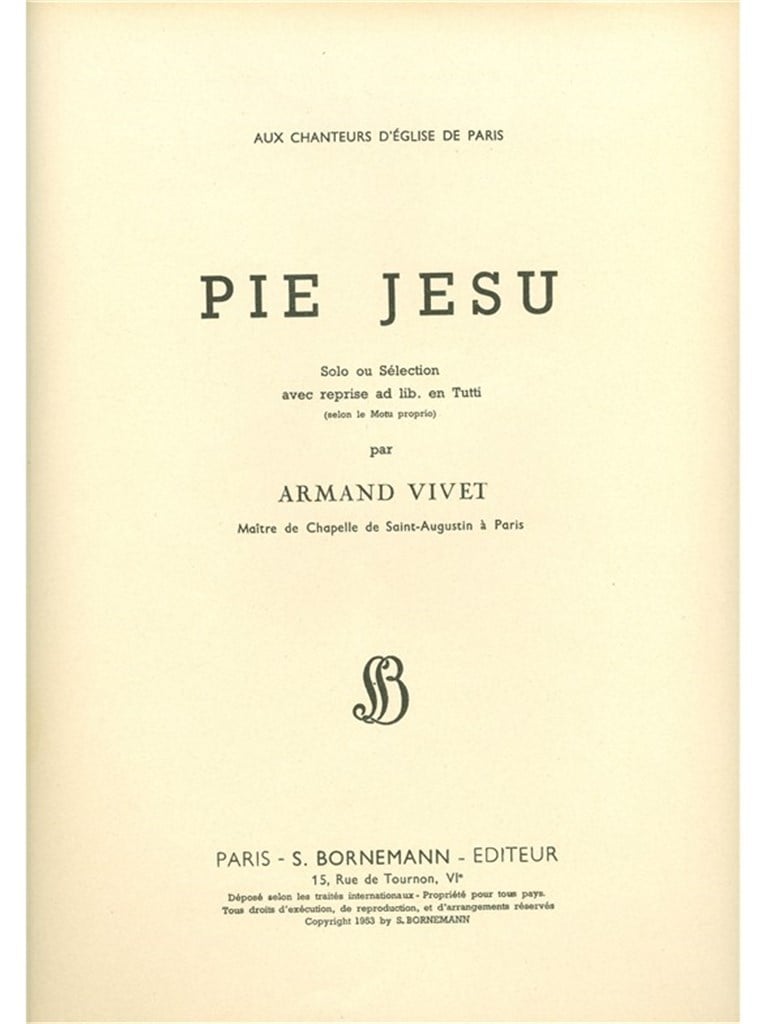 Pie Jesu